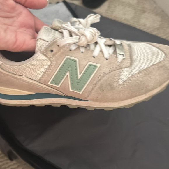 New Balance 996 Mint and Tan - Picture 3 of 5